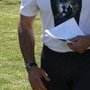 Le coach avait quand même amené le short...
